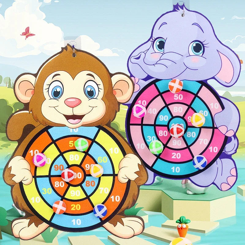 Sticky Ball Dart Board Set