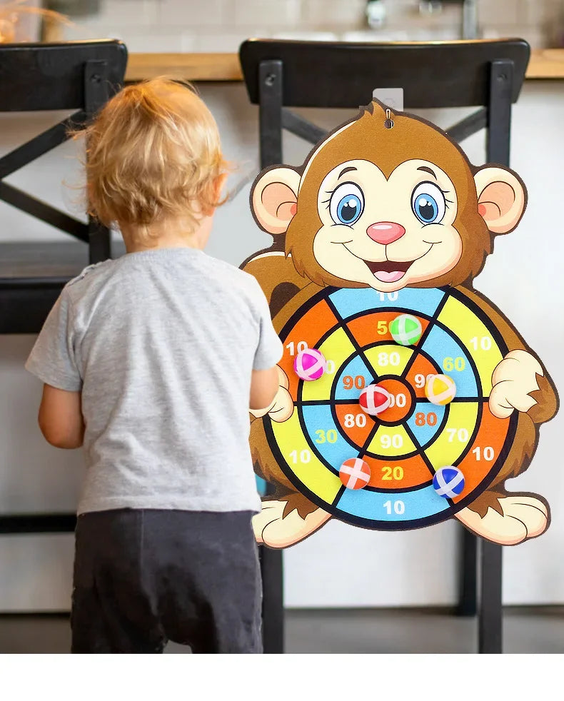 Sticky Ball Dart Board Set