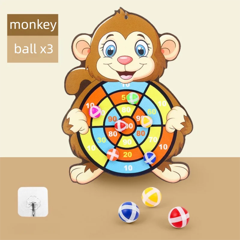Sticky Ball Dart Board Set