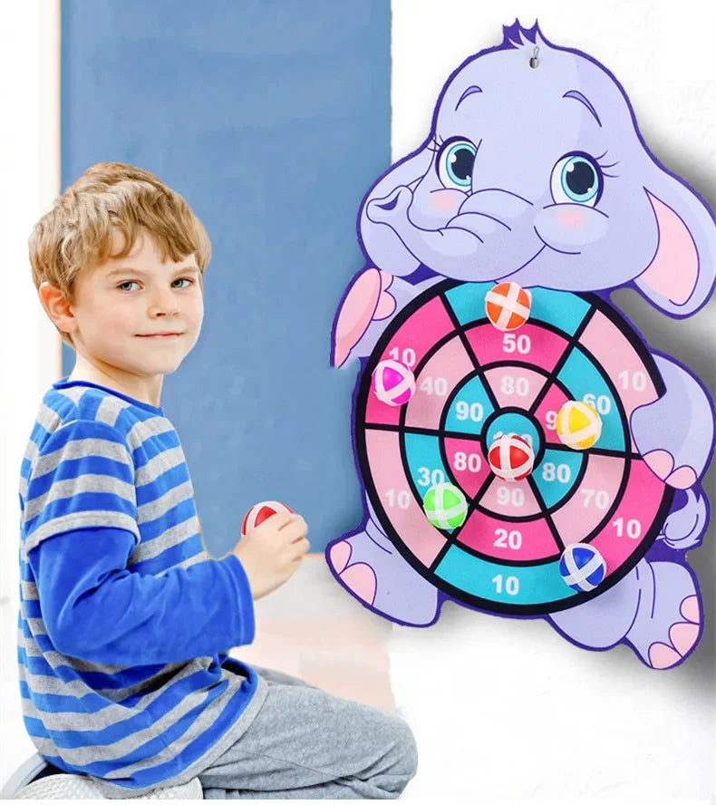 Sticky Ball Dart Board Set