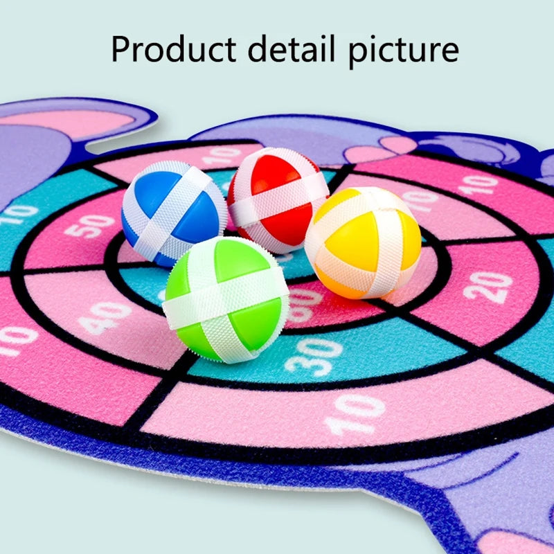Sticky Ball Dart Board Set